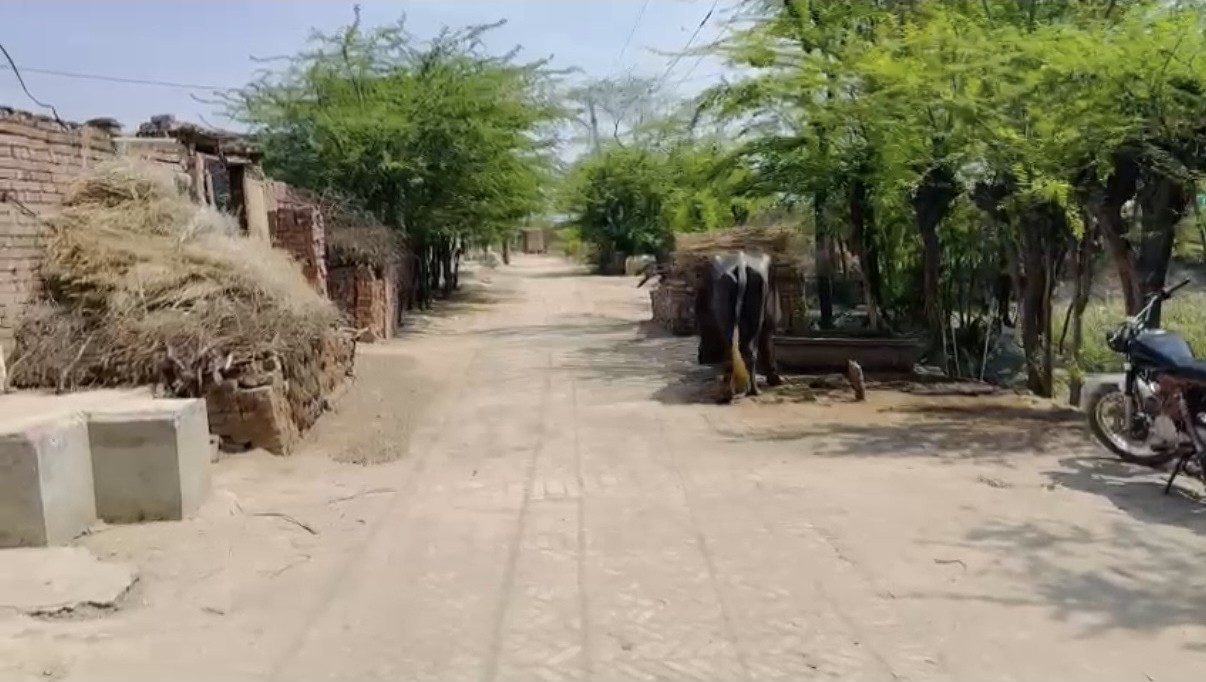 A rural community visited by the team