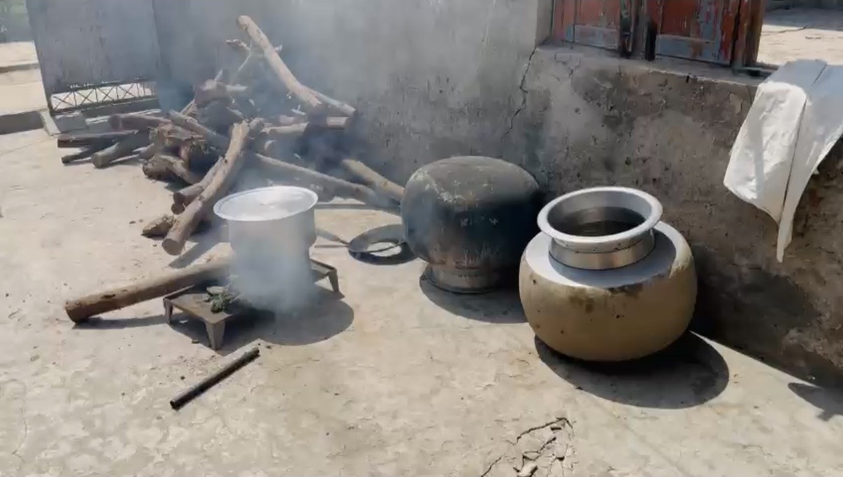 Daily life in a rural community visited by the team